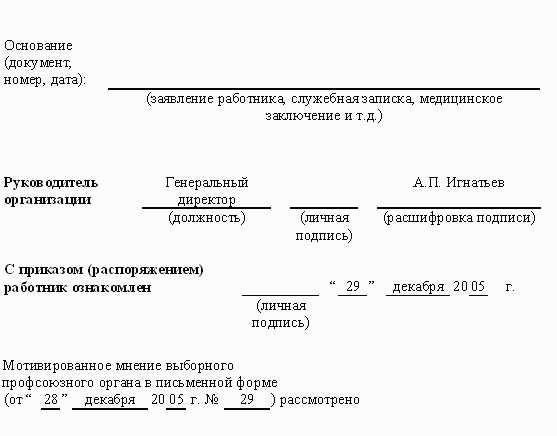 Сокращение должности в штатном расписании порядок действий 2018.