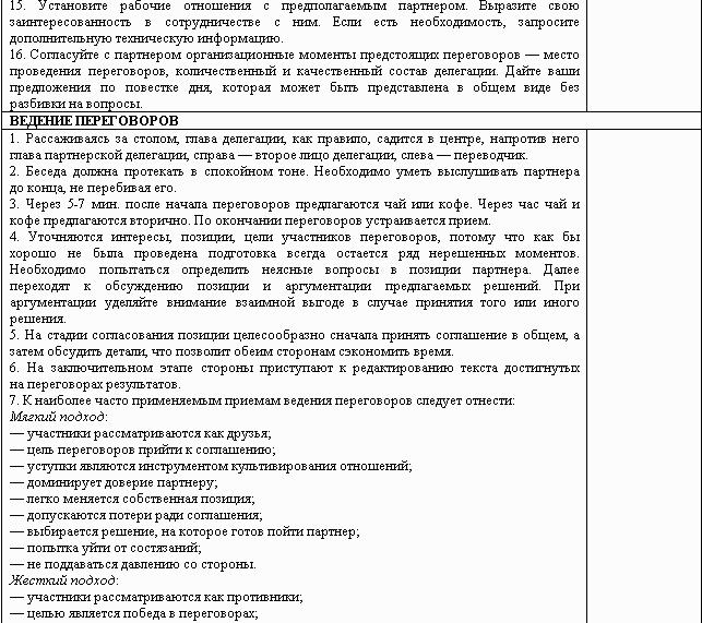 Как подготовиться к переговорам, или всегда ли побеждает сильнейший?